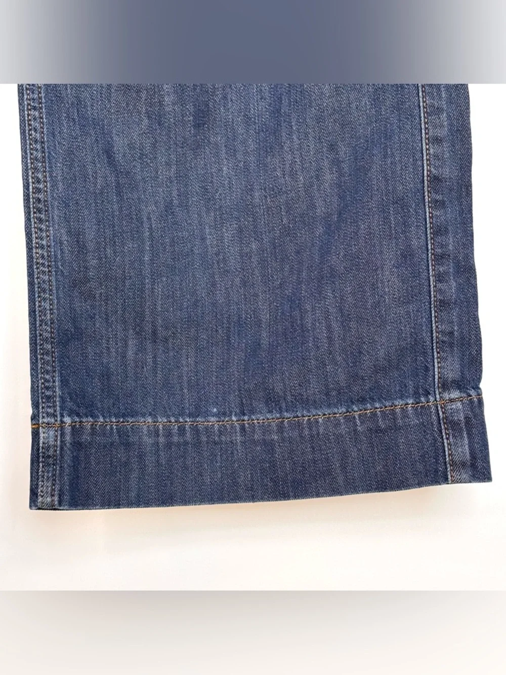 J. Crew Wide-Leg Denim Trouser Jeans BL905 Coastal Navy Size 29 - Picture 10 of 11